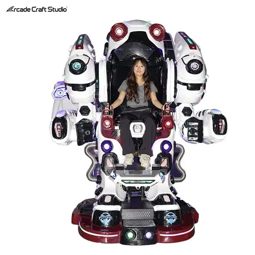Future Warrior Amusement Robot Ride