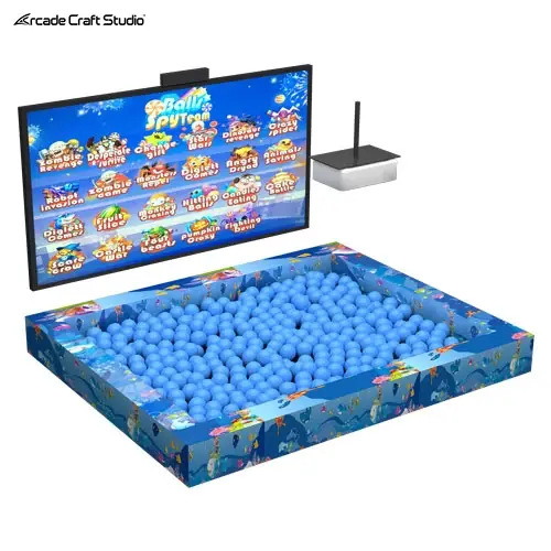 Happy Croquet Wall Projection Ball Throwing Game