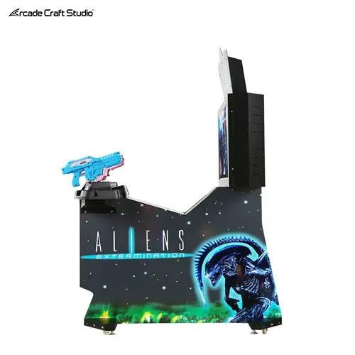 Alien Attack Arcade Shooting Game Machine