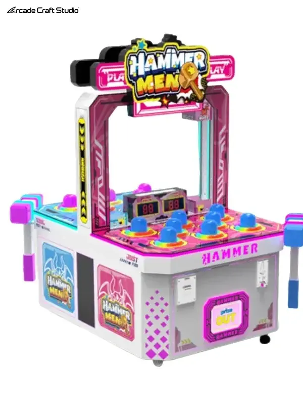 Hammer Men Mole Hitting Arcade Game Machine