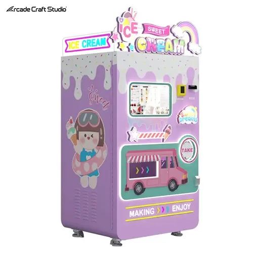 Automatic Ice Cream Vending Machine