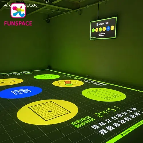 Interactive Floor Projector Game