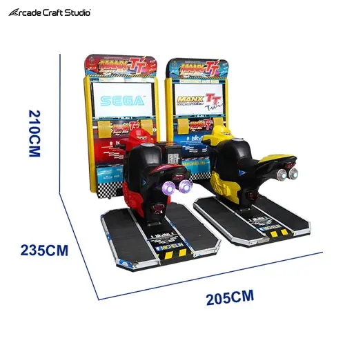 Twin Superbike Motorcycle Racing Arcade