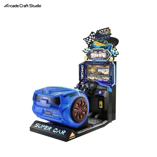Super Car Racing Arcade Machine