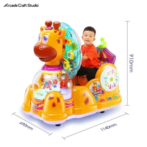 Deer Kiddie Coin Operated Rides