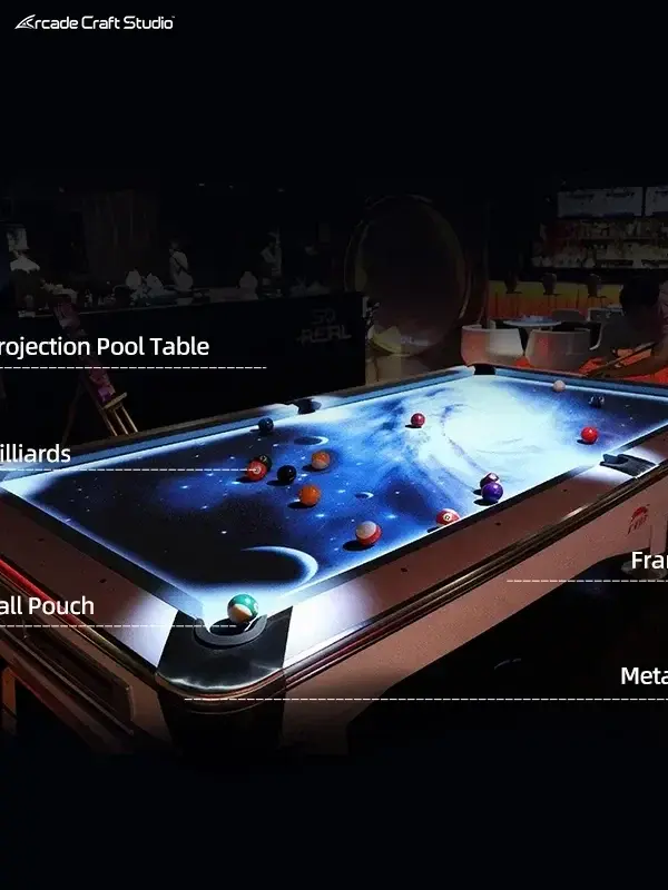 Interactive Pool Table Projector
