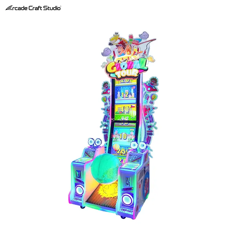 Global Tour Ticket Arcade Game Machine