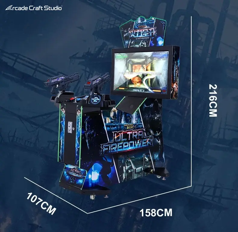 Ultra Firepower Arcade 3 In 1 Gun Game