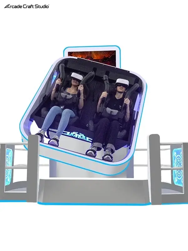 2 Players VR 360 Degree Motion Chair