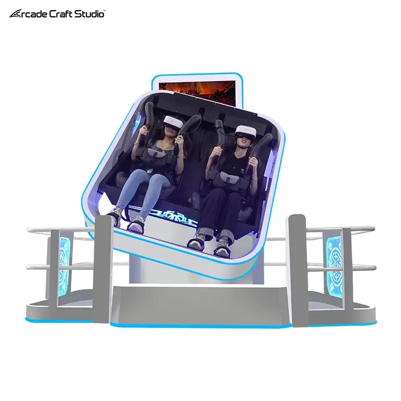2 Players VR 360 Degree Motion Chair