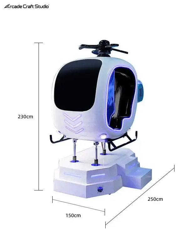 VR Flight Simulator Arcade Game