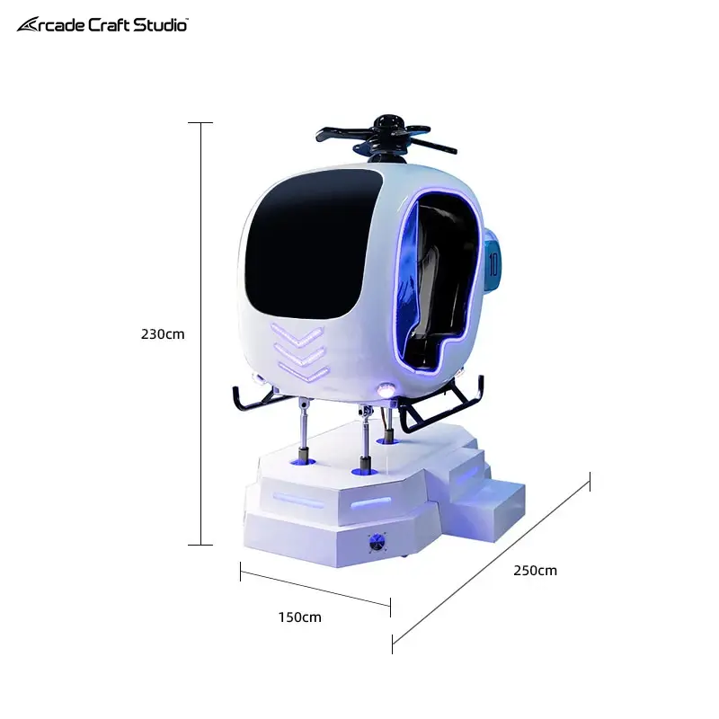 VR Flight Simulator Arcade Game