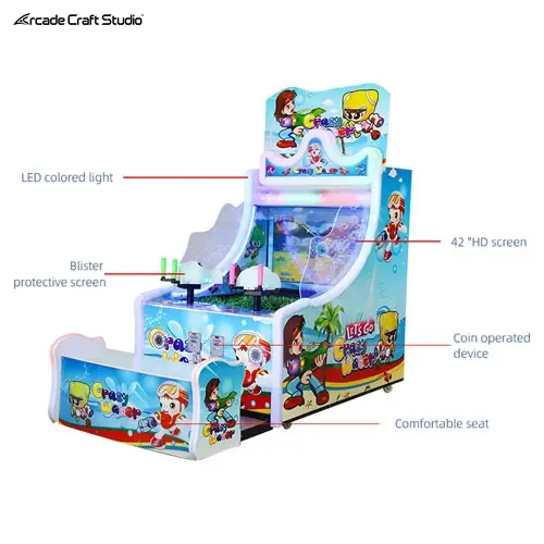 Crazy Water 2P Kids Water Gun Arcade Game