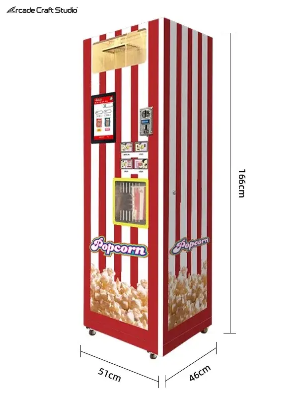 Commercial Popcorn Vending Machine