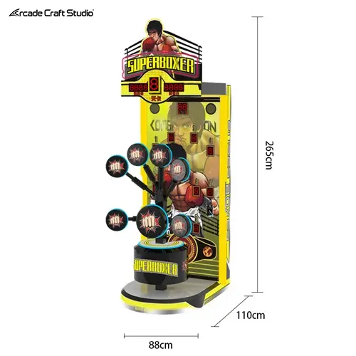 SuperBoxer Punching Machine Game