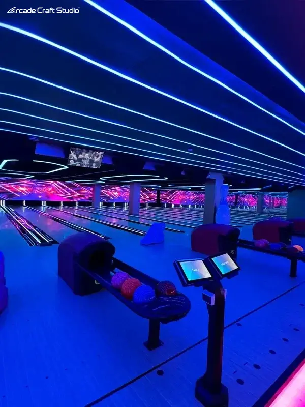 10 Pins Commercial Bowling Alley Equipment