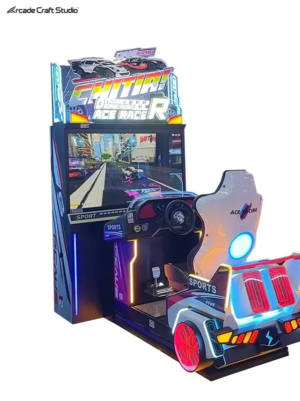 ACE Racing Car Racing Simulator Arcade Machine