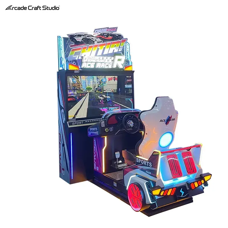 ACE Racing Car Racing Simulator Arcade Machine