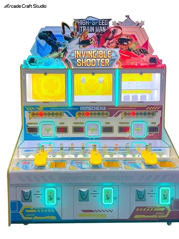 Invincible Shooter 3 Player Ball Shooting Arcade Games