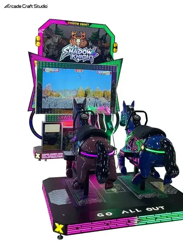 Shadow Knight Hunting Arcade Shooting Game Machine