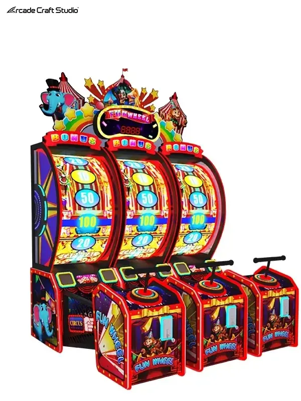Fun Wheel Arcade Ticket Redemption Arcade Games (3P)