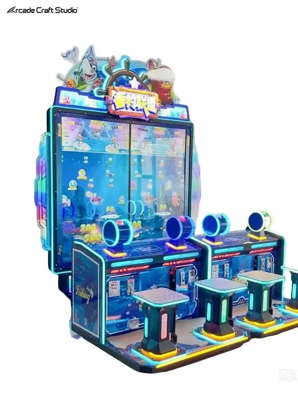 Happy Sea Fishing 4 Players Arcade Fishing Game Machine
