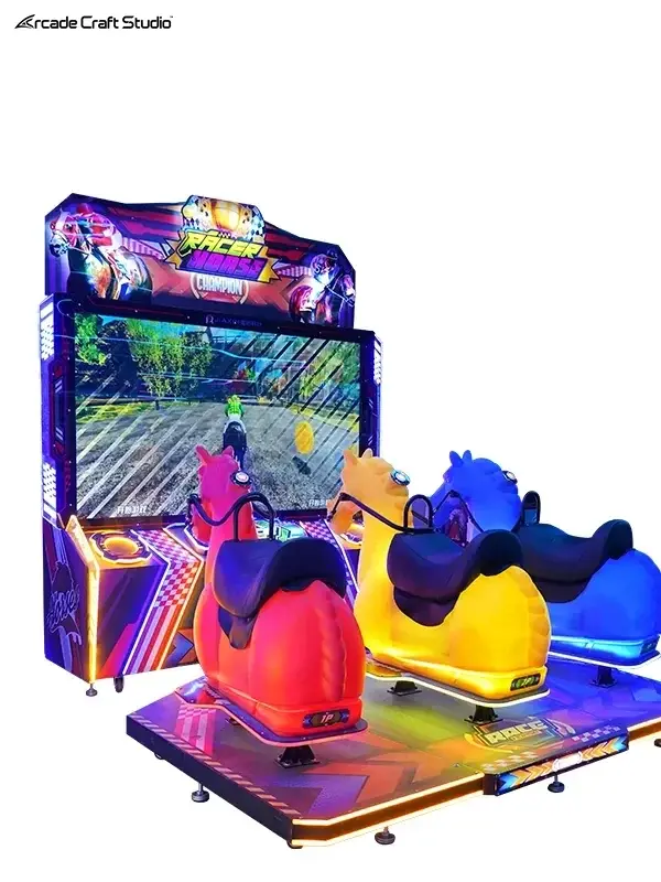 Racer Horse 3 Players Horse Race Arcade Machine