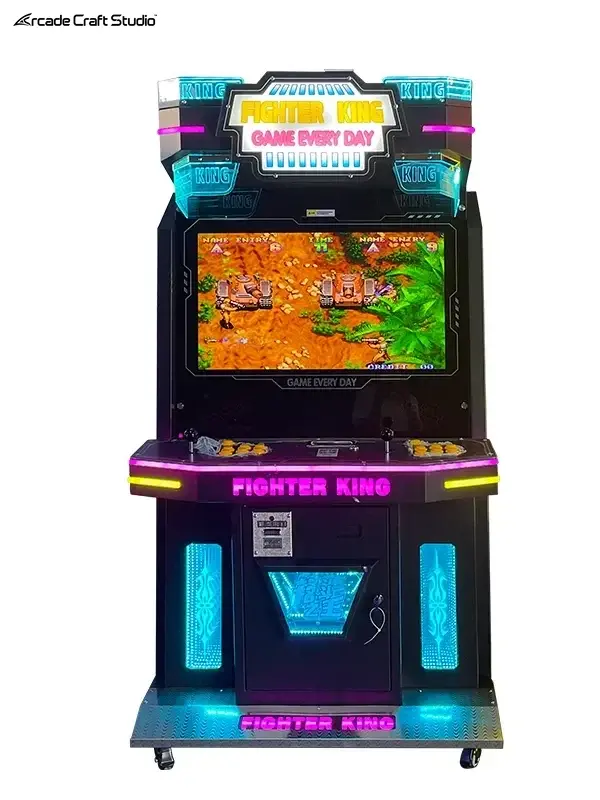 Fighter King Multi Game Arcade Cabinet