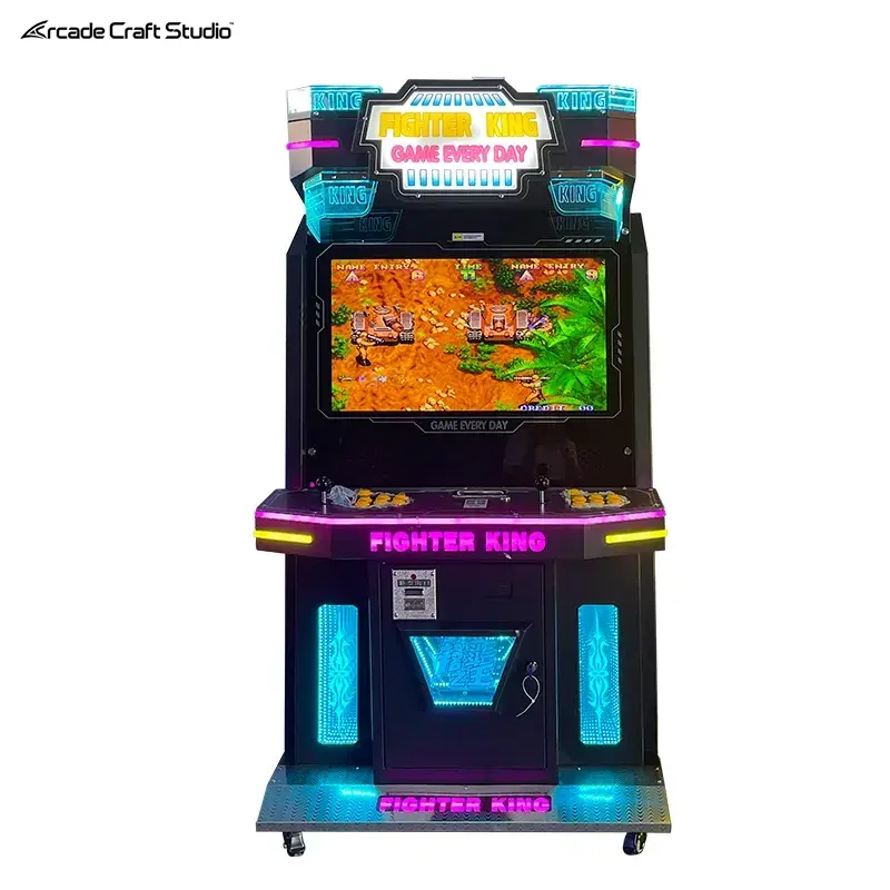Fighter King Multi Game Arcade Cabinet