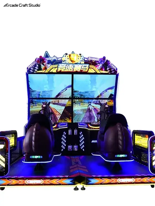 2 Players Horse Racing Arcade Game Machine