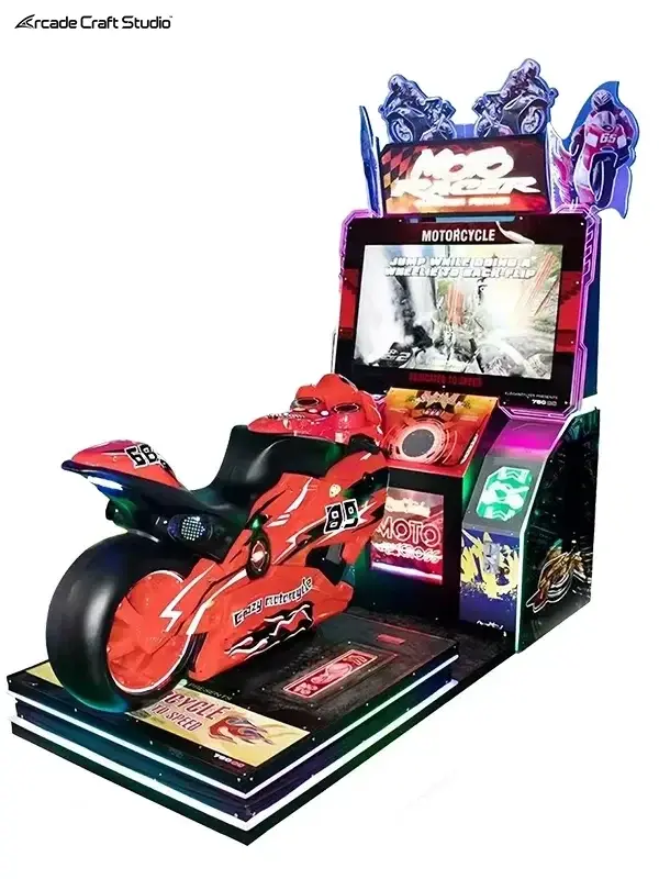 Moto Racer Coin Operated Motorcycle Arcade Game