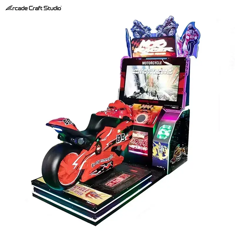 Moto Racer Coin Operated Motorcycle Arcade Game