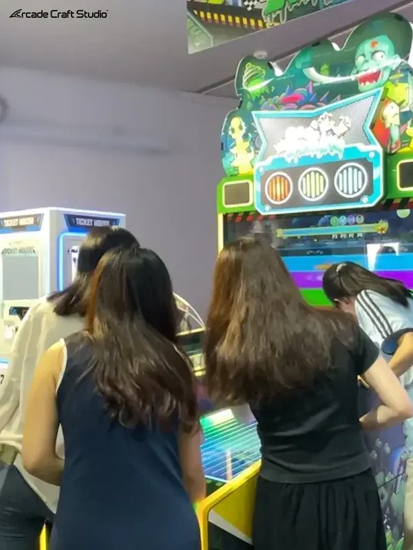 GoGo Zombie Skee Ball Arcade Game Redemption Arcade