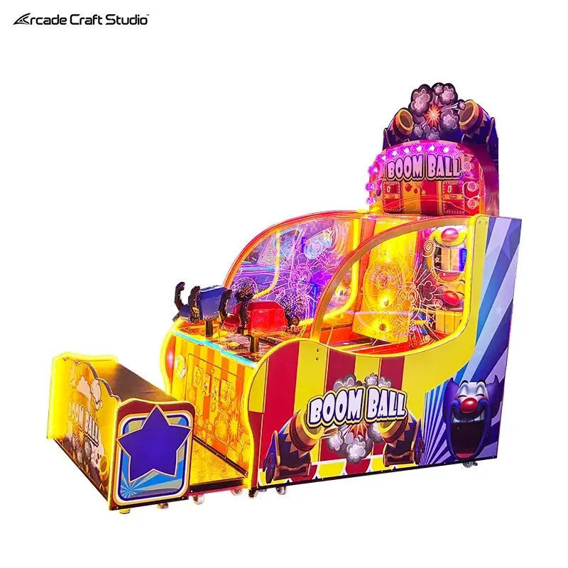 Boom Ball Shooting Arcade Ticket Game Machine