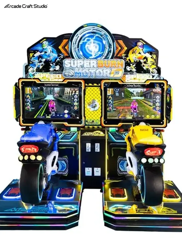 Superburn Motor D Arcade Motorcycle Racing Game