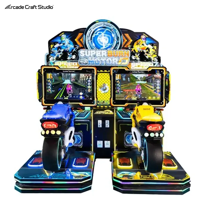 Superburn Motor D Arcade Motorcycle Racing Game