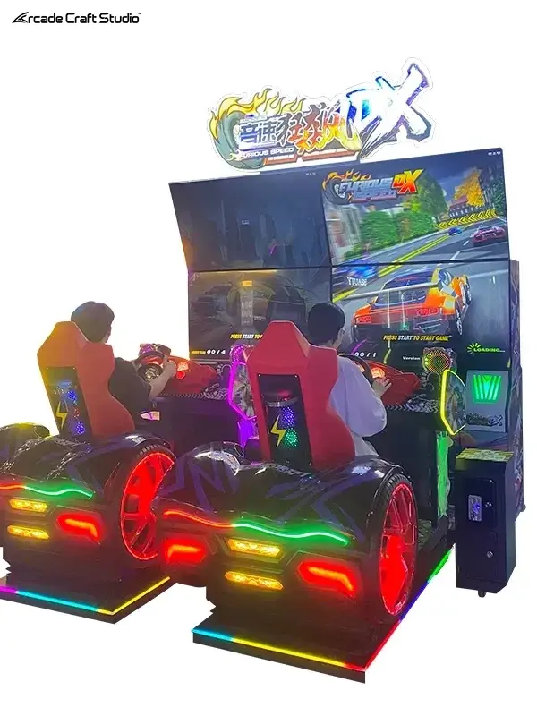 Furious Speed DX Coin Operated Race Car Arcade Game