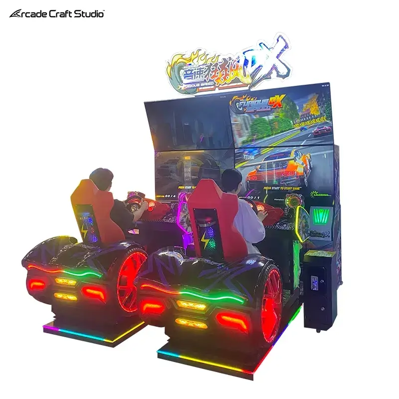 Furious Speed DX Coin Operated Race Car Arcade Game
