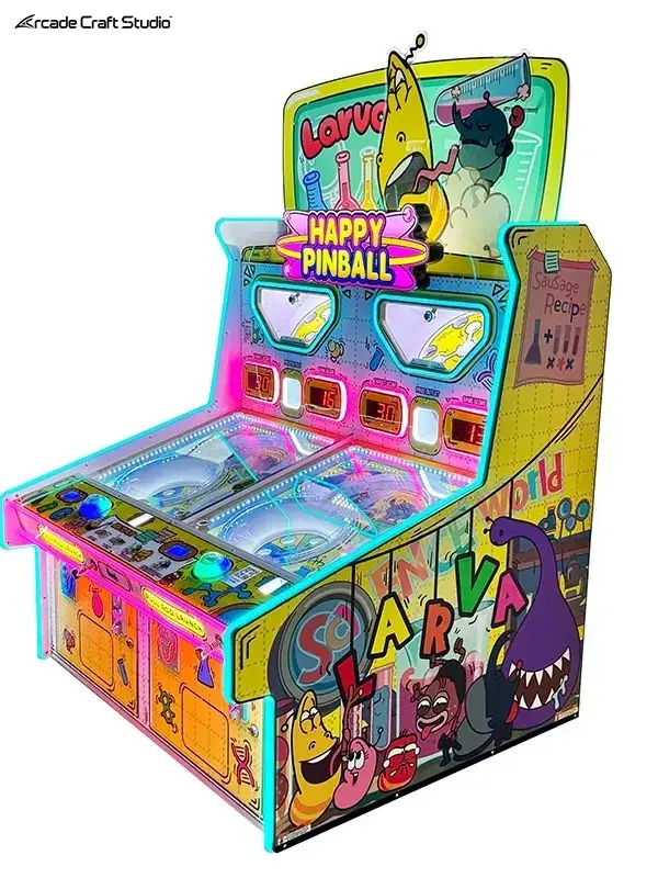 Happy Pinball 2 Players Redemption Game Machine