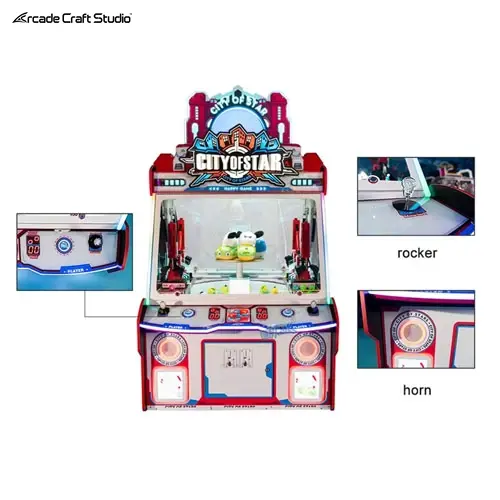 City Of Star 4 Players Toy Grabber Claw Machine