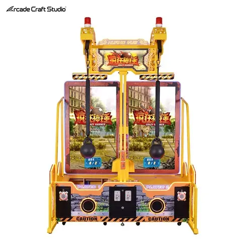 Crazy Hammer Hitting Arcade Game Redemption Arcade