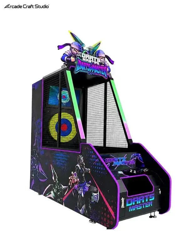 Darts Master Shuriken Throwing Arcade Machine