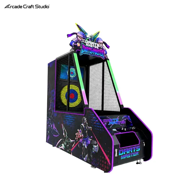 Darts Master Shuriken Throwing Arcade Machine