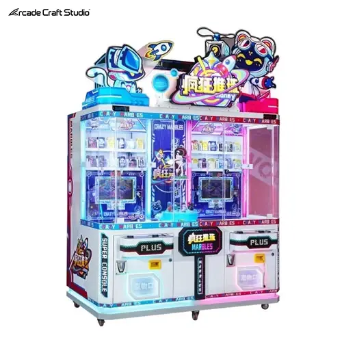 Crazy Marbles 2P Ball Pusher Arcade Gift Game Machine
