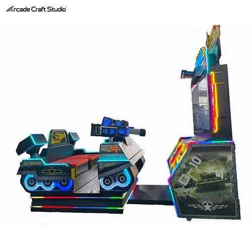 Crazy Tank 2 Players Tank Arcade Shooting Arcade Game Machine