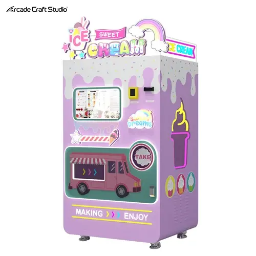 Automatic Ice Cream Vending Machine
