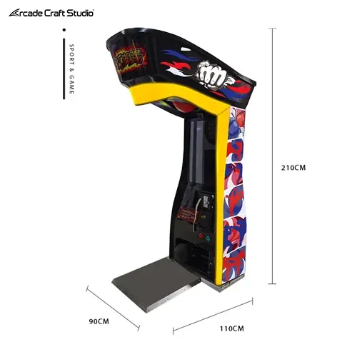 Hit And Kick Combo Boxer Arcade Game