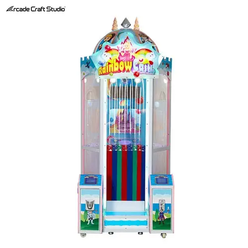 Rainbow Castle Ball Drop Arcade Machine Redemption Game