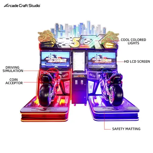 5DX Motorcycle Arcade Game