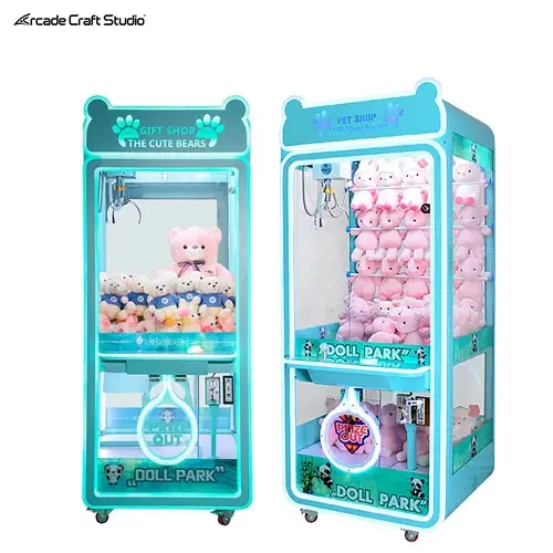 Panda Transparent Claw Machine Arcade
